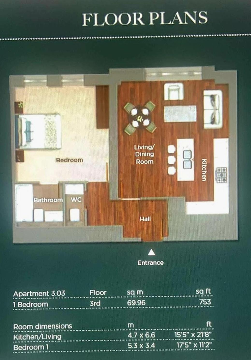 Kensington High Street One Bed Apartament